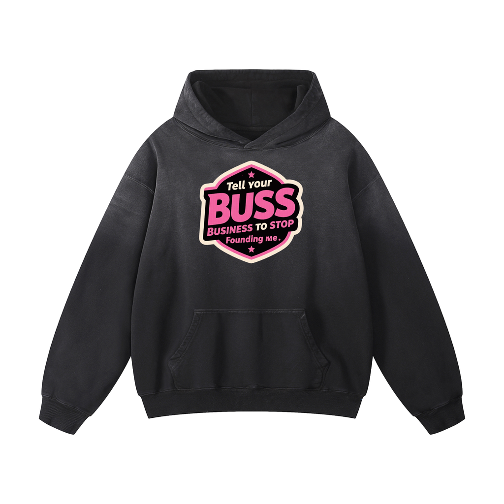 Heavyweight Sunfade Oversized Hoodie